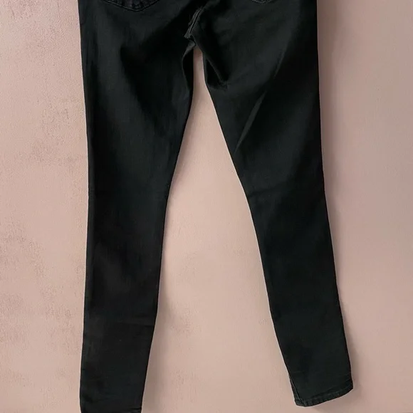 Madewell Black 9” High-Rise Skinny Jeans Size 23 Tall NWT